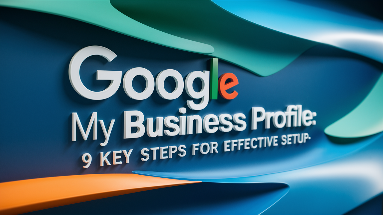 Google My Business Profile: 9 Key Steps for Effective Setup