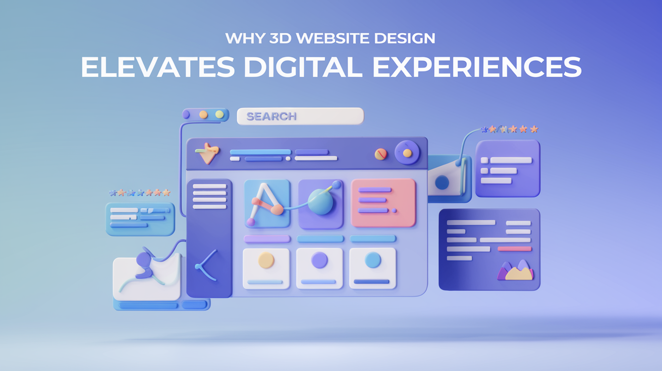 Why 3D Website Design Elevates Digital Experiences